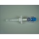 Dispensing pin Non vented with 2 way valve for aspiration/injection into IV bags
