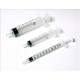 Syringe hypodermic tuberculin 1ml 100 graduations at 0.01ml increments luer slip