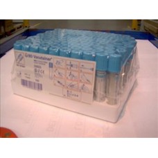 Blood sample tube sodium citrate for coagulation Glass 4.5ml light blue 13 x 75mm hemogard cap Vacutainer