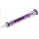 Syringe dispensers for oral drug use sterile 3ml ExactaMed purple plunger reusable