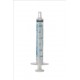 Syringe dispensers for oral drug use 3ml exacta-med clear barrel white plunger Baxa Exactamed