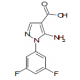 5-amino-1-(3,5-difluorophenyl)-1H-pyrazole-4-carboxylic acid