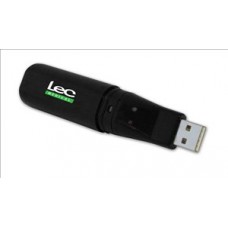 Refrigeration Usb data logger. measurement range -35degc to +80degc. stores 16382 readings. records temperature from every 10 seconds to every 12 hours. 100h x 23w x 20d Lec Medical
