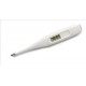 Thermometer digital display rigid with battery Oral/axillar and rectal use - celsius/farenheit - for use with single use cover FWH000 Ecotemp Basic